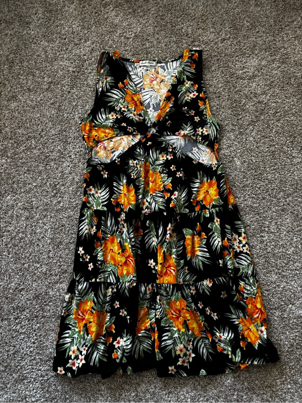 women’s cut out dress